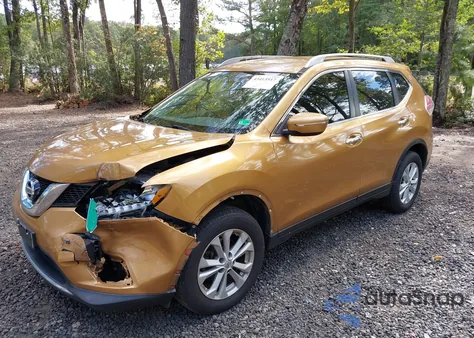 2014 Nissan Rogue Sv from USA, damaged, VIN 5N1AT2MV7EC818310